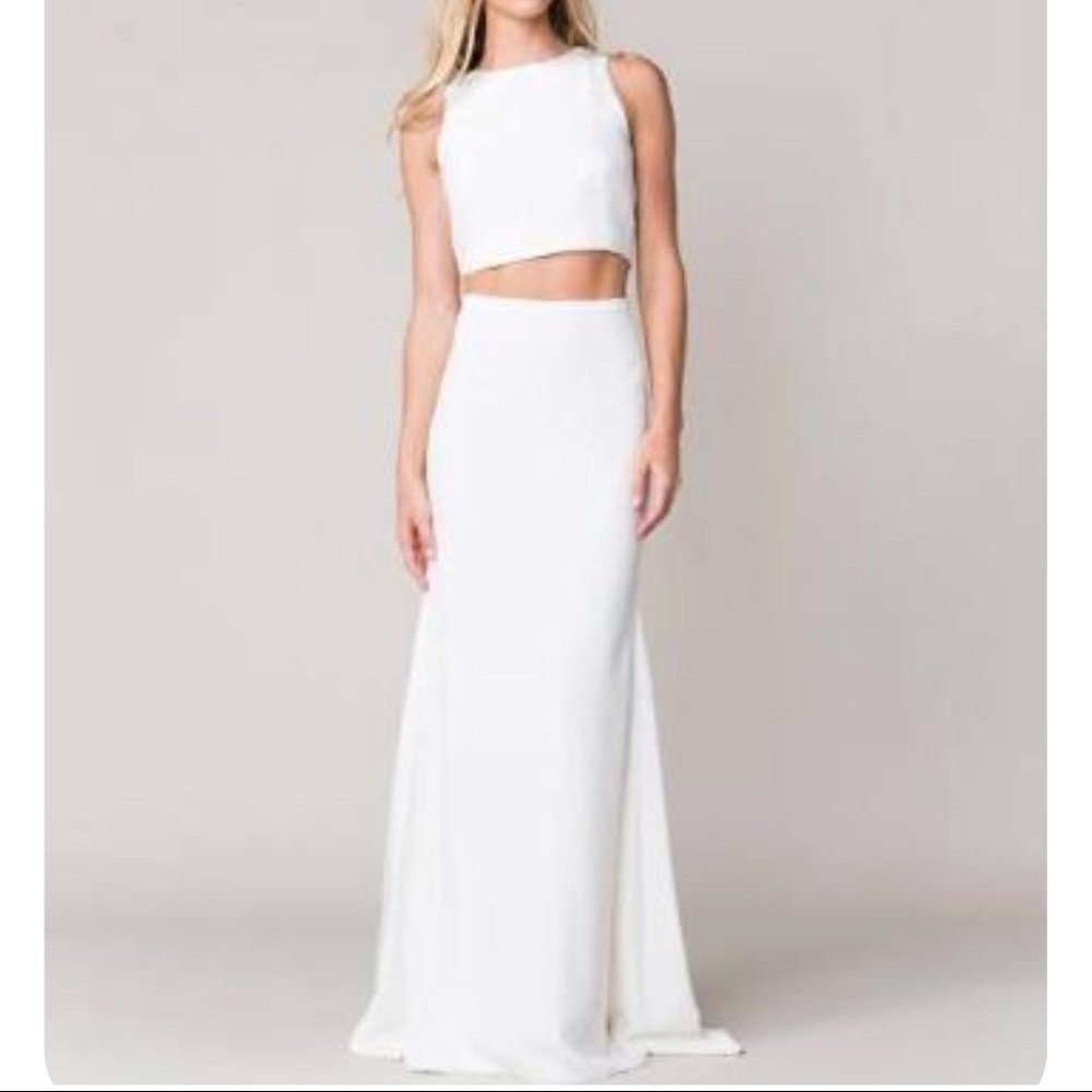Sarah Seven Utopia skirt and Rennes Top BRIDAL